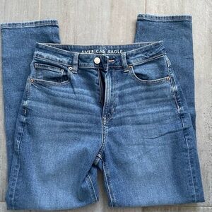 American Eagle Outfitters High Rise Blue Jeans